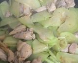 ハヤト瓜と鶏肉の中華炒め☆作り方4写真