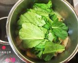 ＊青菜と油揚げの煮びたし＊作り方4写真