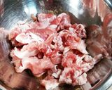 旨っ!お弁当に☆豚こま丸っこい焼き作り方2写真