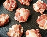 旨っ!お弁当に☆豚こま丸っこい焼き作り方4写真