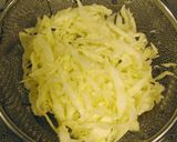 トースターで♪千切りキャベツのチーズマヨ作り方1写真