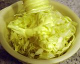 トースターで♪千切りキャベツのチーズマヨ作り方3写真