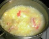 創味シャンタンで卵入り雑炊作り方3写真