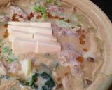 胡麻香る とろふわ味噌豆乳鍋作り方12写真