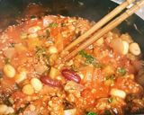 大根の葉っぱのチリビーンズ作り方4写真