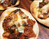 大根の葉っぱのチリビーンズ作り方7写真