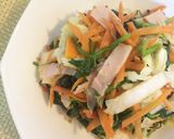 レンジでチン！ほうれん草と白菜のナムル作り方4写真