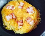 チキンラーメンのピザ風作り方4写真