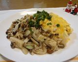 たっぷりきのこの中華あんかけ天津飯作り方9写真