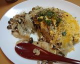 たっぷりきのこの中華あんかけ天津飯作り方10写真