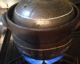 土鍋で炊くごはん。作り方2写真