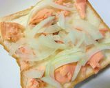 焼き鮭ﾘﾒｲｸ⋆和トースト作り方3写真