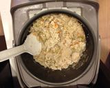 創味シャンタンで★中華風鶏ごぼうご飯作り方4写真