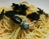 簡単♪和風たらこと焼きねぎのパスタ作り方10写真