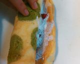 無印ホーロー大で焼くロールケーキ作り方14写真