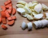 Morning にんじん＆りんごジュース作り方1写真