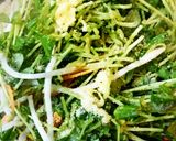 豆苗の炒めもの作り方4写真