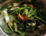 レンジ5分常備菜☆ほうれん草のW胡麻和え作り方5写真