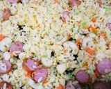 我が家の簡単チャーハン！作り方5写真