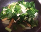 創味シャンタンDXで小松菜の煮びたし作り方4写真