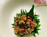 超簡単！叩いて混ぜれば絶品鯵のなめろう作り方4写真