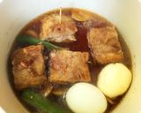豚小間肉で節約♡超ジューシー！豚の角煮作り方13写真