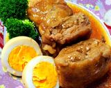 豚小間肉で節約♡超ジューシー！豚の角煮作り方16写真