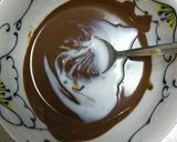 口溶けなめらか チョコミントアイス❤作り方3写真