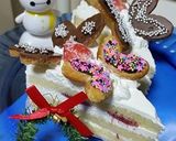 バタフライクリスマスケーキ（蝶々）作り方22写真