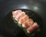 牡蠣のベーコン巻きソテー作り方2写真