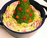 大根おろしアート鍋(クリスマス)作り方7写真