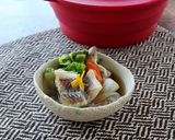 レンジで！仲良く☆タラのあったかふたり鍋作り方8写真