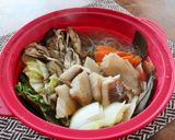 レンジで！仲良く☆タラのあったかふたり鍋作り方7写真