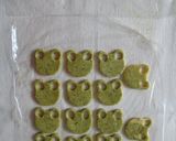 クマ型でカエルちゃんクッキー♪作り方8写真