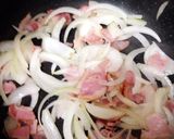 簡単♪ベーコンとたまごの炒めパスタ♪作り方4写真