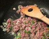 大根とひき肉の炒め煮作り方3写真