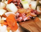 酢玉ねぎの残り液でカレー作り方1写真