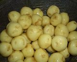 新じゃがの揚げ煮作り方1写真