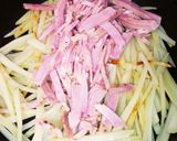 あと１品！ポテトベーコン醤油バター炒め作り方3写真