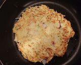 低糖質のお好み焼き作り方10写真