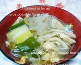 ダイエット☆舞茸と長ネギのスープ☆52㌍作り方6写真