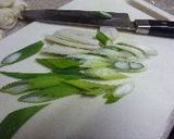 豚肉とネギの甘じょっぱい炒めもの作り方1写真