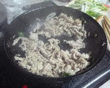 豚肉とネギの甘じょっぱい炒めもの作り方3写真
