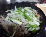 豚肉とネギの甘じょっぱい炒めもの作り方4写真