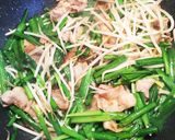 ☆簡単☆豚肉のニラもやし炒め作り方3写真