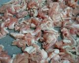 青椒肉絲でパリパリ春巻き作り方2写真