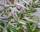 青椒肉絲でパリパリ春巻き作り方4写真