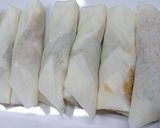 青椒肉絲でパリパリ春巻き作り方9写真