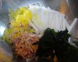 たくわん入り大根サラダ作り方2写真