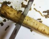 簡単！豚肉切り落としDE肉団子の柳川風♪作り方1写真